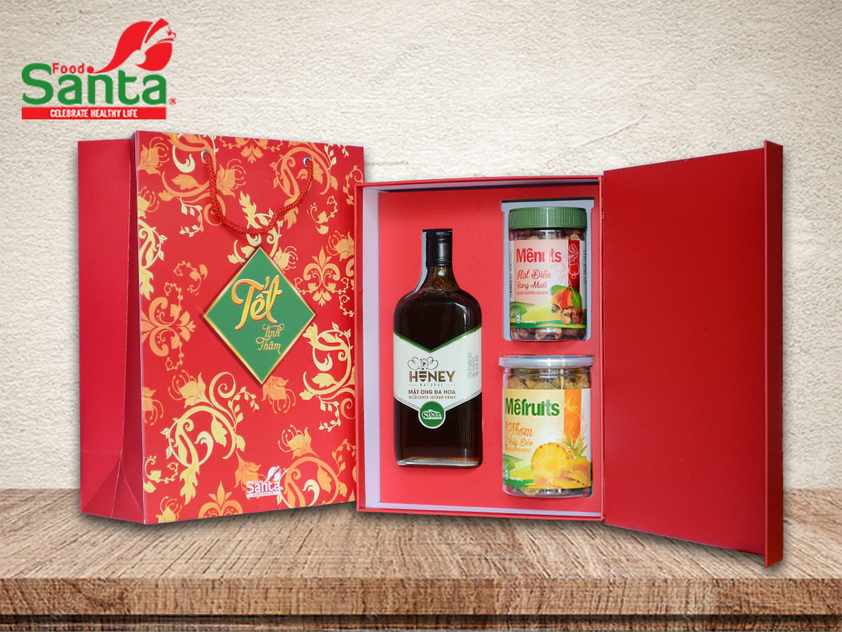 Hộp quà Tết Santa 007