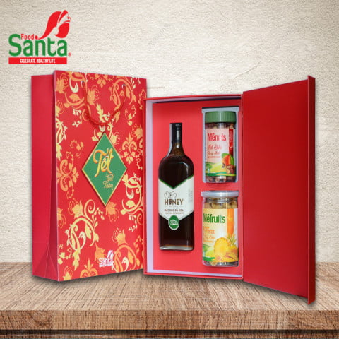 Hộp quà Tết Santa 007