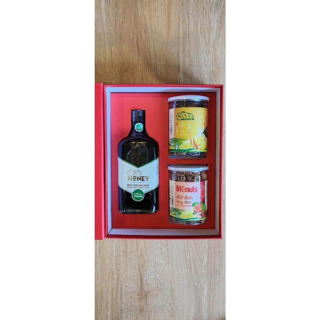 Gừng Sấy Dẻo Santa Farm Hộp 180g